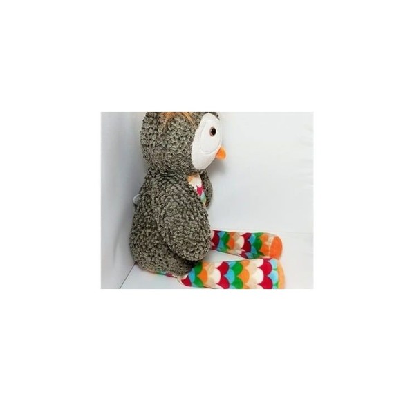 Scentsy Buddy Owl Olympia Colorful Plush Cuddle Stuffed Animal With Scent Pack - Picture 2 of 4